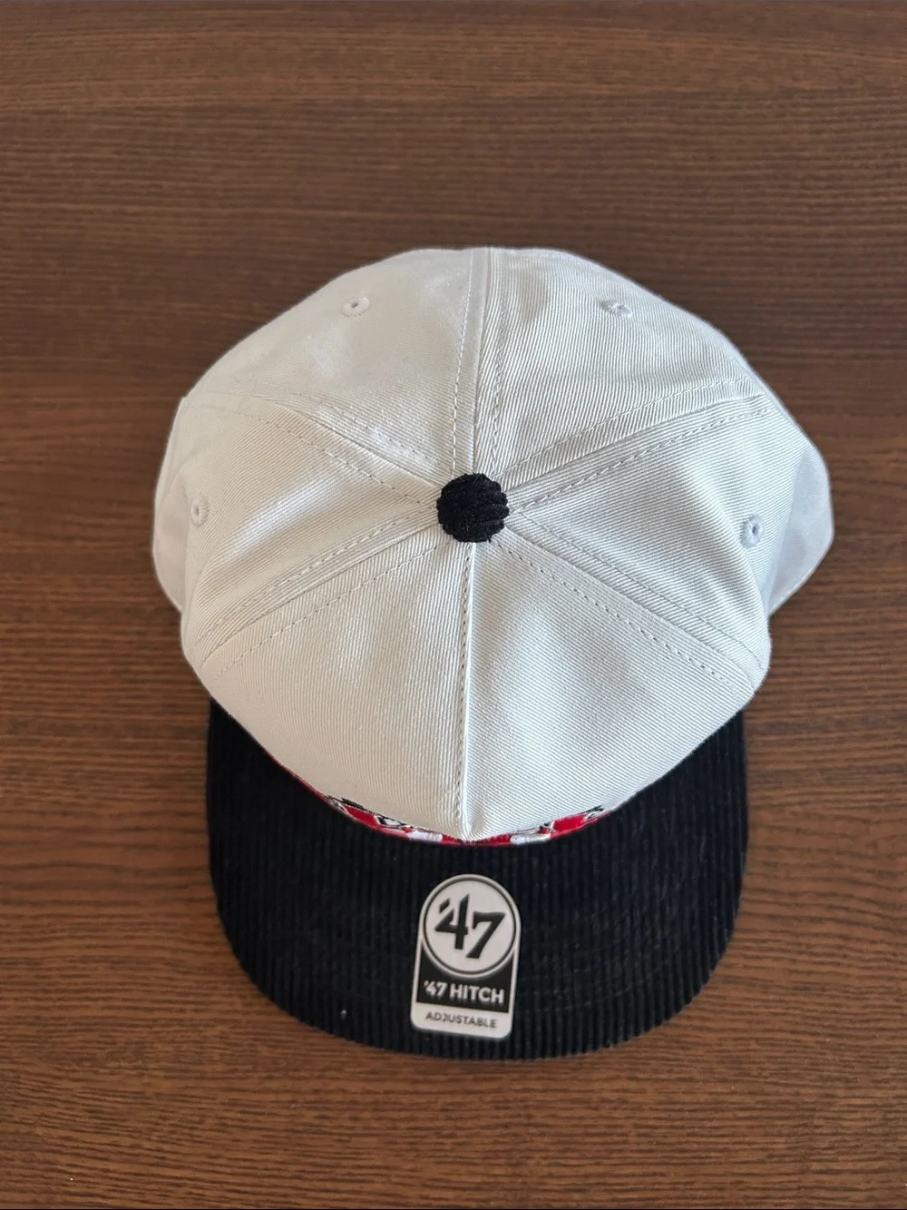 '47 Chicago Bulls Two-Tone Rope Cap — White, Black, Red